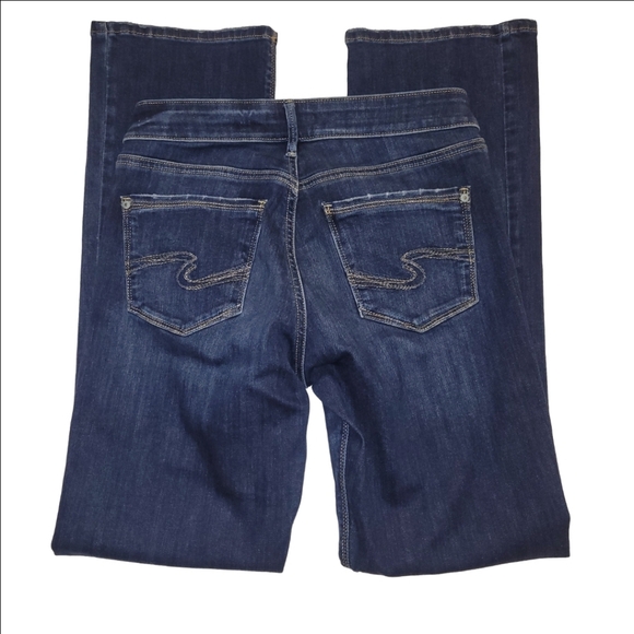 Silver jeans Avery slim boot medium wash mid rise jeans w28 l31 - Picture 4 of 9